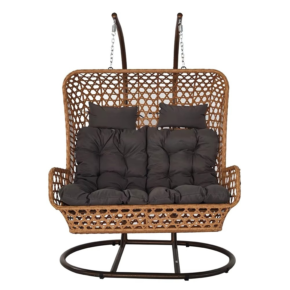 Outdoor Furniture Factory - Factory Direct Sales Double Egg Swing