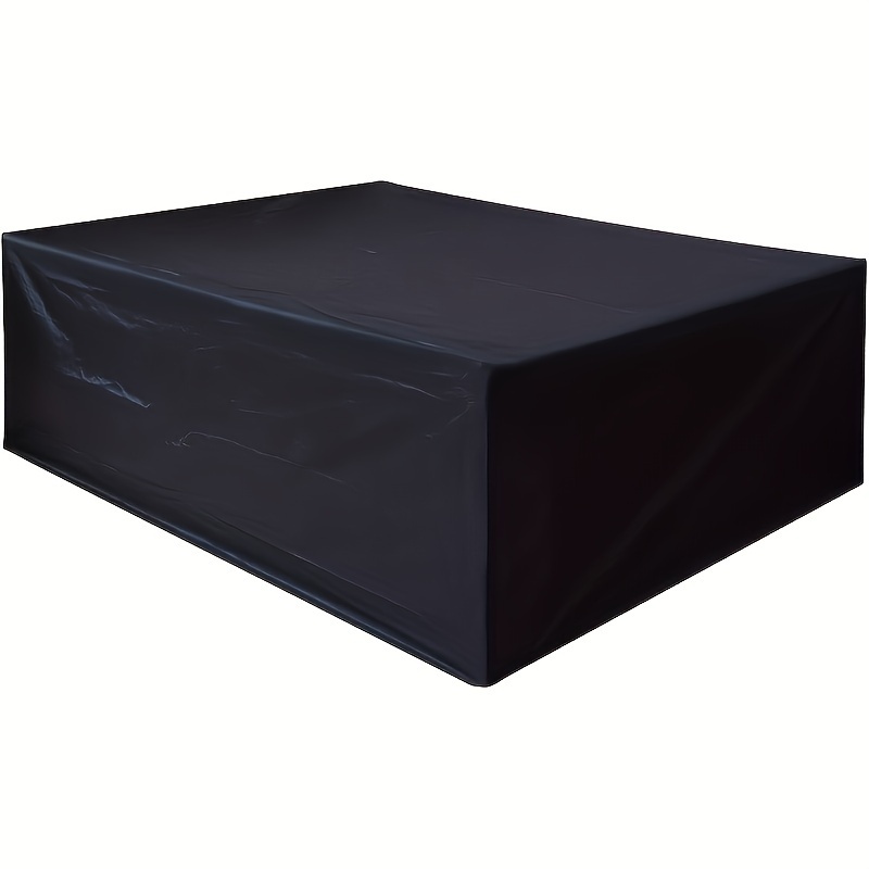 Outdoor Furniture Cover - Black Outdoor Furniture Cover, 420D Oxford