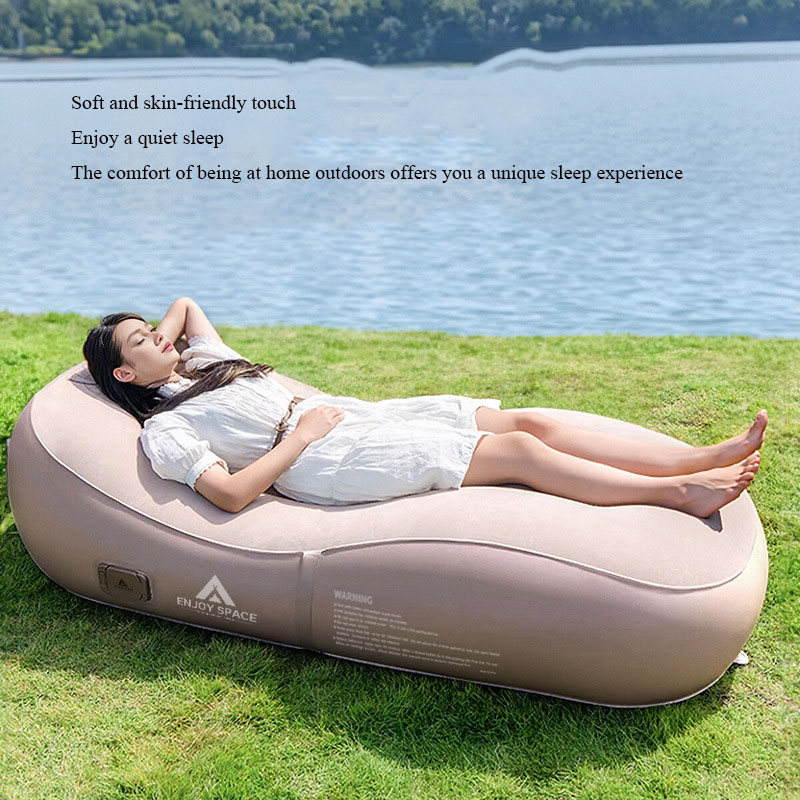 Automatic Inflatable Lazy Sofa - Outdoor Furniture Lounge Chair review and price