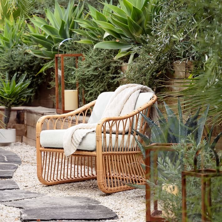Rattan Lounge Chair Sofa Singl - Outdoor Furniture Lounge Chair review and price