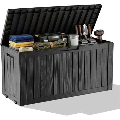 Outdoor Waterproof Resin Stora - Outdoor Furniture Wooden review and price