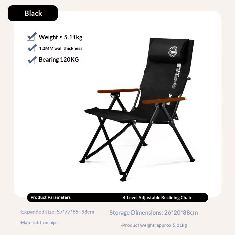 Folding High Back Beach Campin - Outdoor Furniture Lounge Chair review and price
