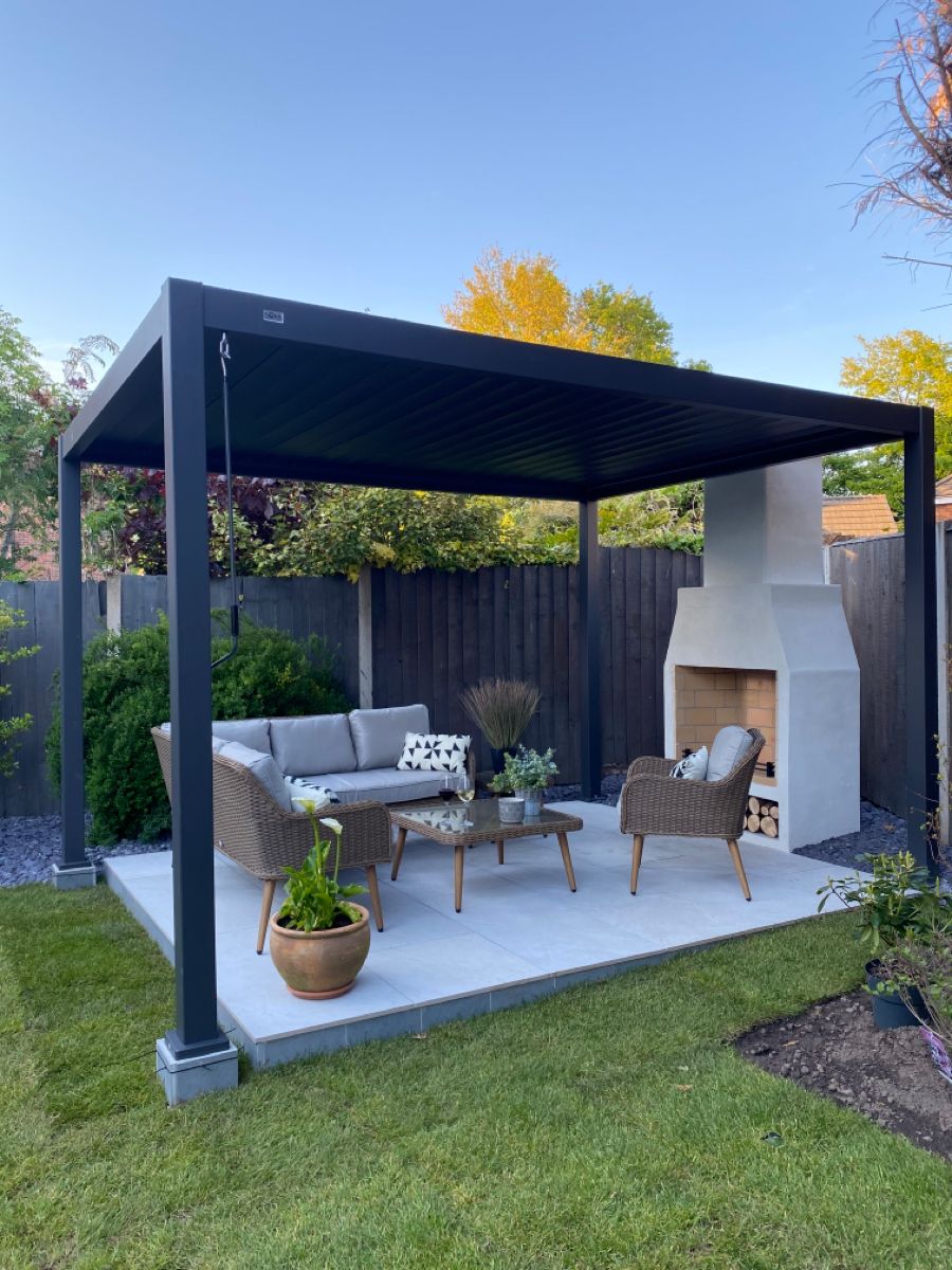Villa Minimalist Style Outdoor - Outdoor Furniture Aluminium review and price