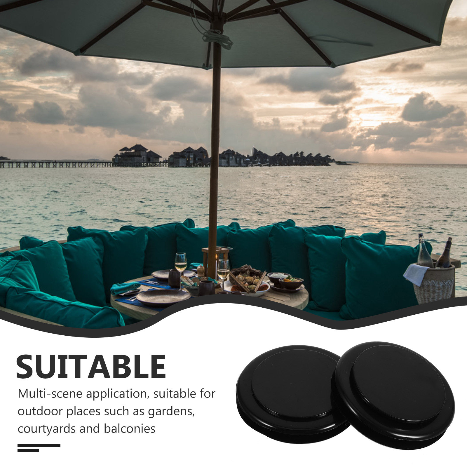 2Set Patio Table Umbrella Hole - Outdoor Furniture Umbrella review and price