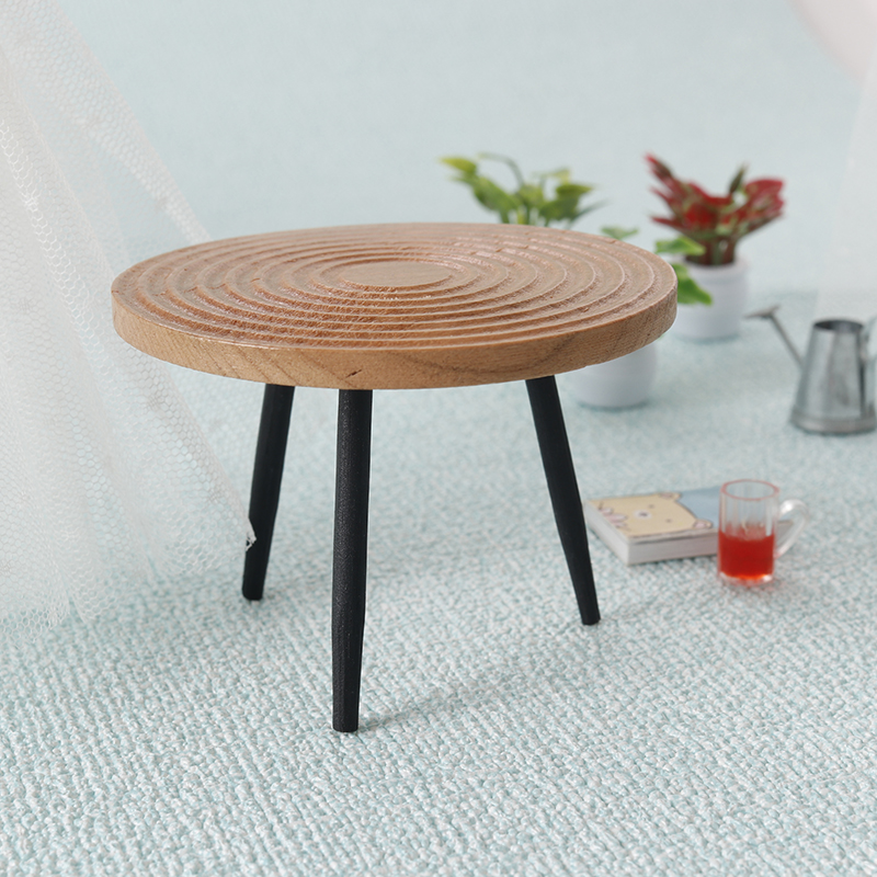 1:12 Dollhouse Miniature Round - Outdoor Furniture Wooden review and price