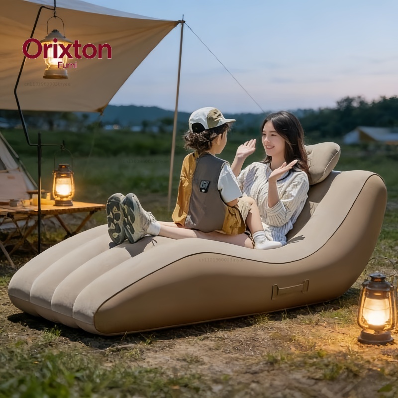 Outdoor Portable Self Inflatin - Outdoor Furniture Lounge Chair review and price