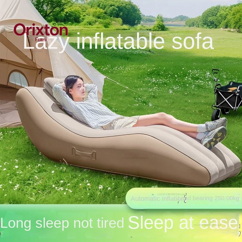Outdoor Portable Self Inflatin - Outdoor Furniture Lounge Chair review and price