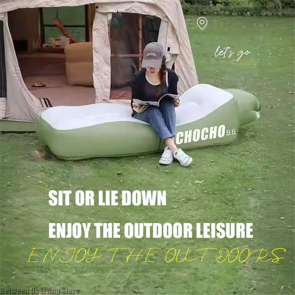 Luxury Inflatable Sofa Bed - E - Outdoor Furniture Lounge Set review and price