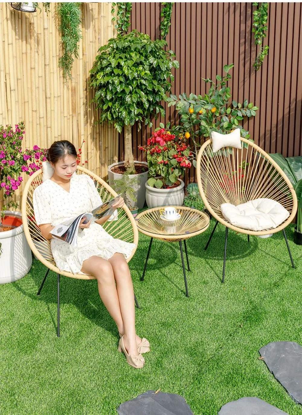 Nordic Dining Chairs for Kitch - Outdoor Furniture Iron review and price