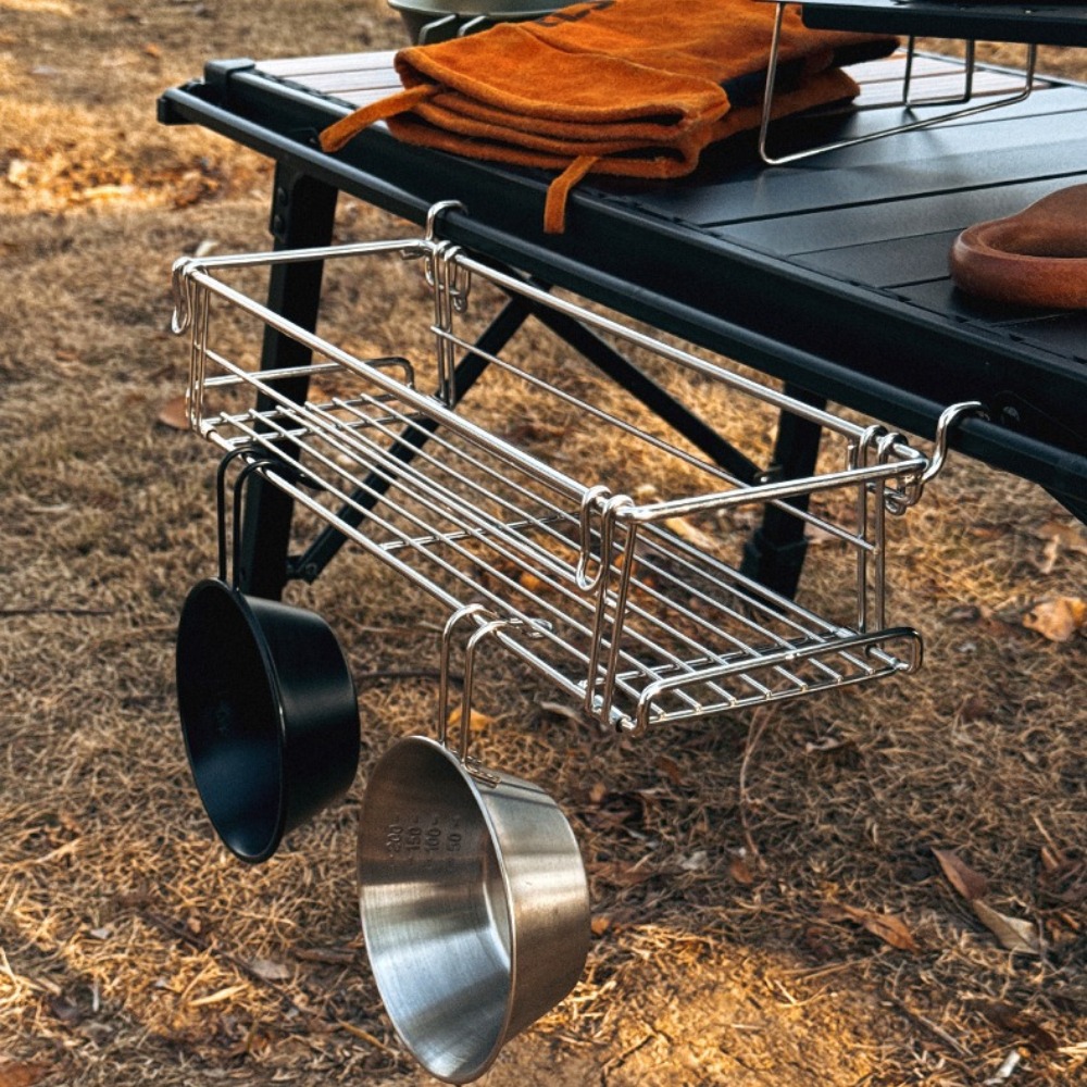 Aluminum IGT Table Side Storag - Outdoor Furniture Iron review and price