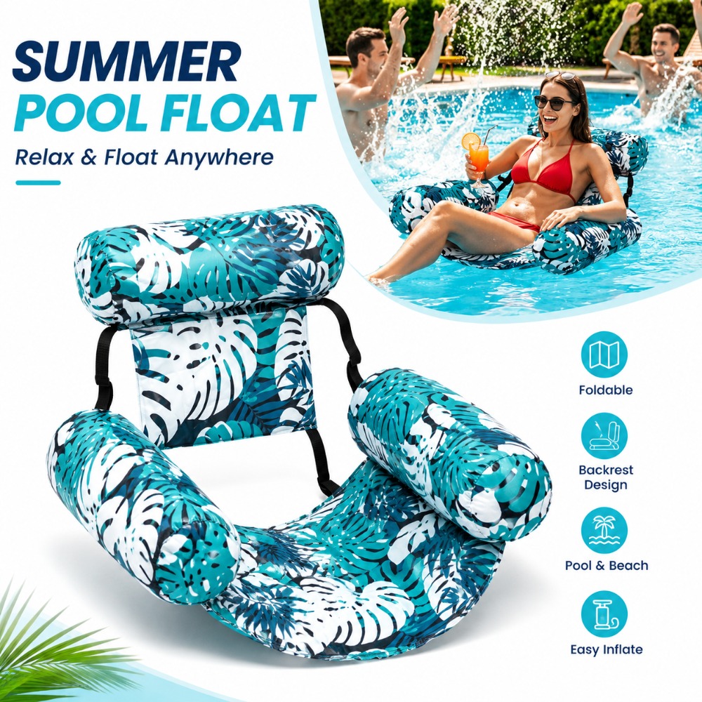 Heavy Duty Blow Up Pool Chair  - Outdoor Furniture Lounge Chair review and price