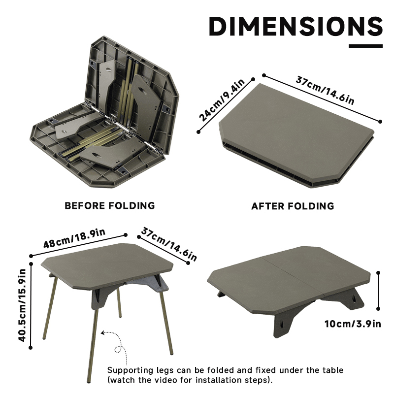 WESTTUNE Outdoor Camping Table - Outdoor Furniture Australia review and price