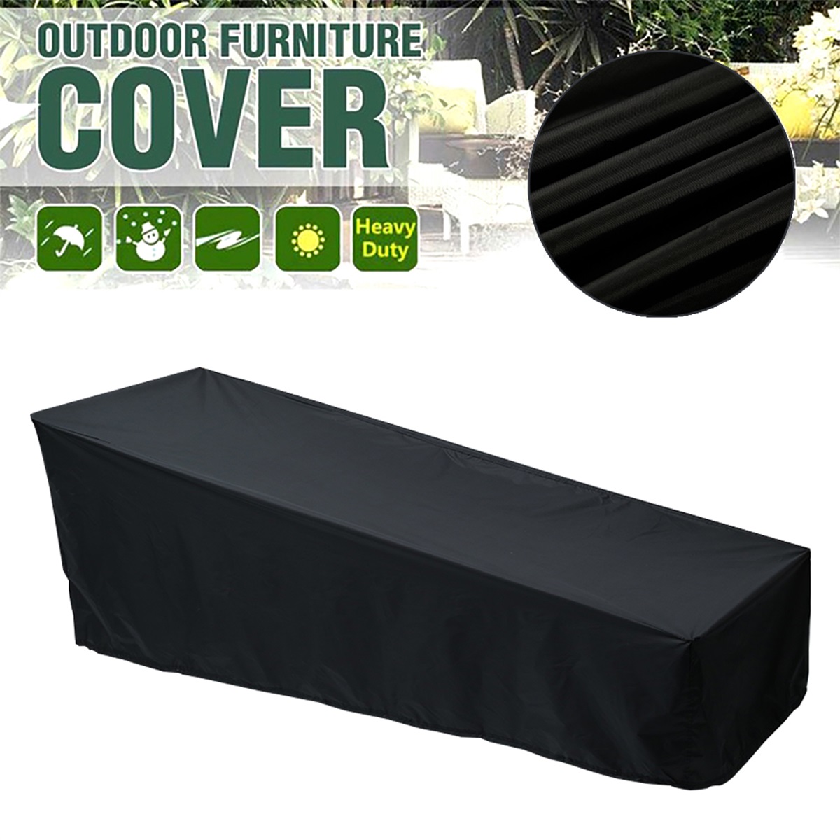 Outdoor Garden Sunbed Cover Su - Outdoor Furniture Lounge Chair review and price