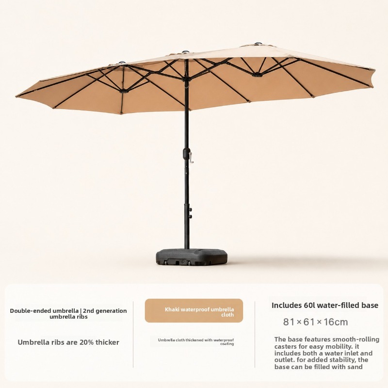 Outdoor Shade Umbrella Large C - Outdoor Furniture Umbrella review and price