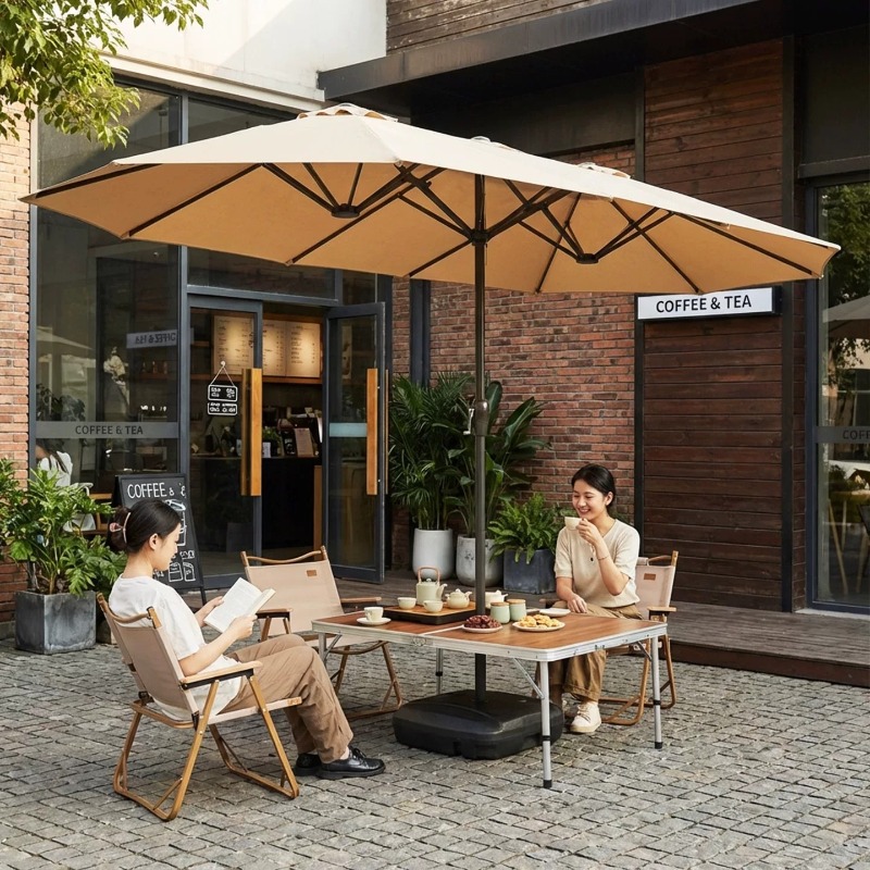 Outdoor Shade Umbrella Large C - Outdoor Furniture Umbrella review and price