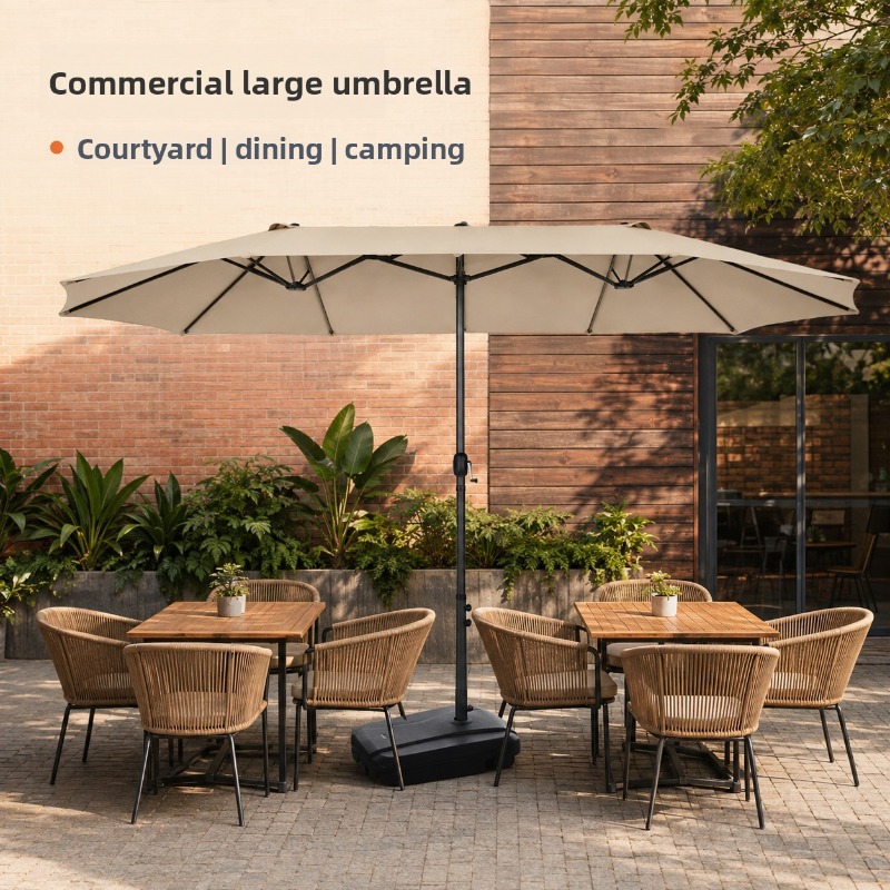 Outdoor Shade Umbrella Large C - Outdoor Furniture Umbrella review and price