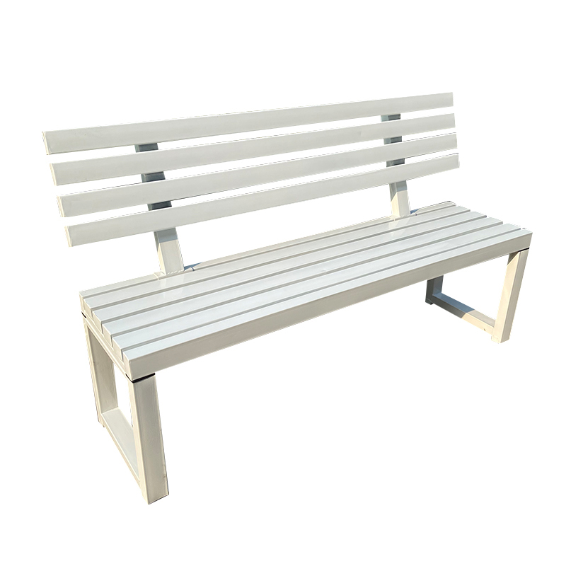 Internet celebrity White bench - Outdoor Furniture Iron review and price