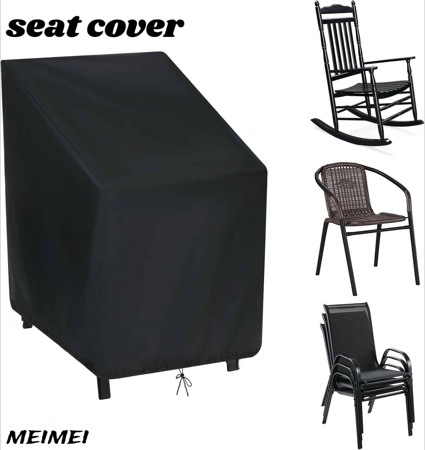 Stacked Chair Dust Cover Stora - Outdoor Furniture Cover review and price
