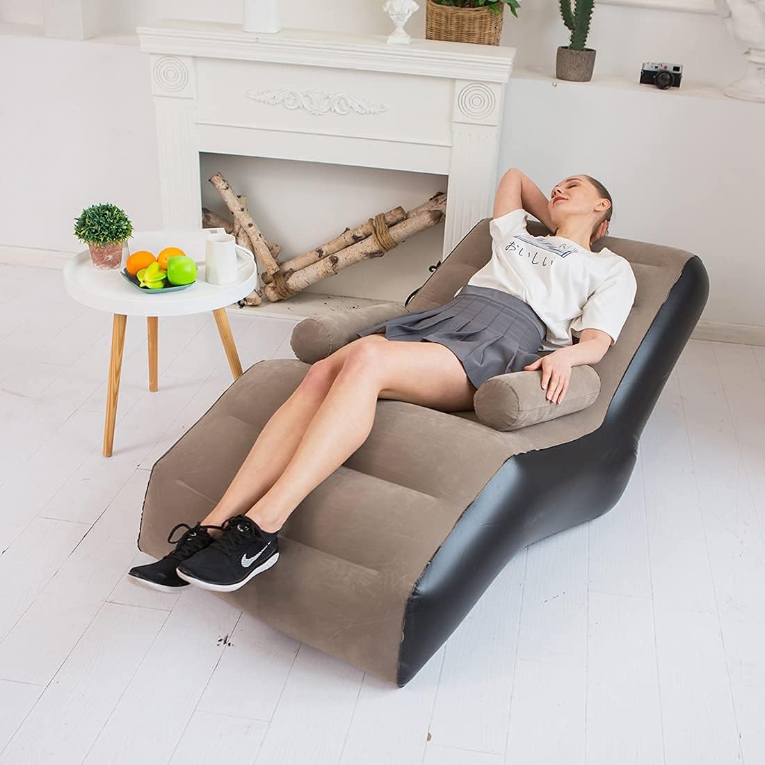 Folding Lazy Sofa,Inflatable L - Outdoor Furniture Lounge Chair review and price